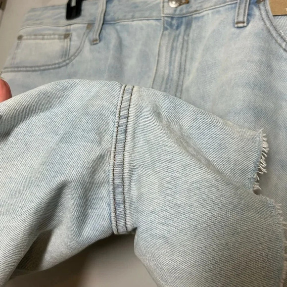 Madewell Plus Relaxed Denim Shorts in Essen Wash NWT - Picture 10 of 15
